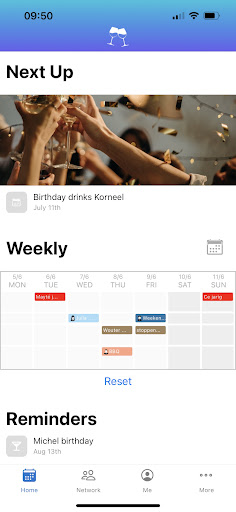 Android application People Calendar screenshort
