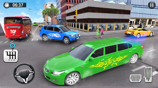 Big City Limo Car Driving Taxi 6.1 screenshots 4