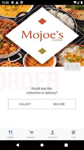 Android application Mojoe's Nunthorpe screenshort