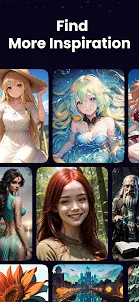 GlamU: Anime Magic AI Painter