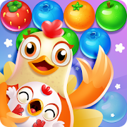 Top 45 Puzzle Apps Like Chicken pop - Fruits bubble splash - Best Alternatives