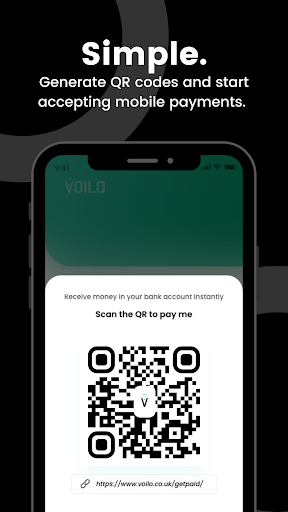 Voilo Pay : Business & Charity Screen 3