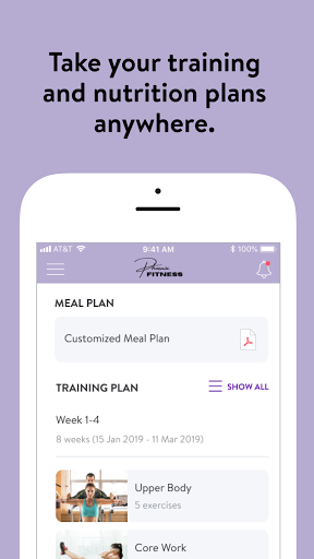 Phoenix Fitness Online Screen 2