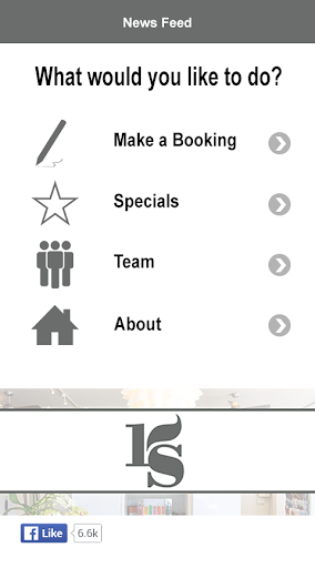 Android application Renaissance Salon SF screenshort