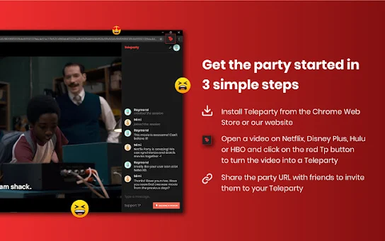 Teleparty - Netflix Party screenshot 1
