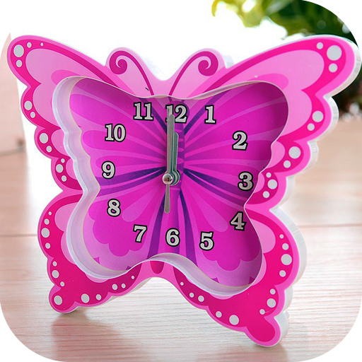 Butterfly Clock live wallpaper Windowsでダウンロード