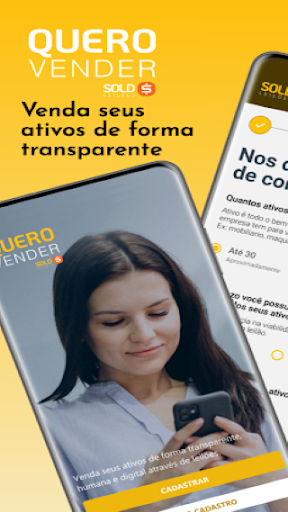 Android application Quero Vender - Sold Leilões screenshort