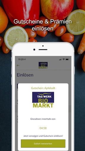 Tagwerk App Screen 3