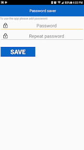 Password Saver Screenshot