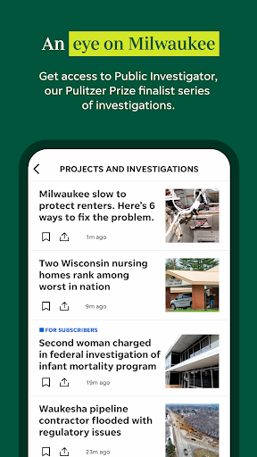 Screenshot of Milwaukee Journal Sentinel