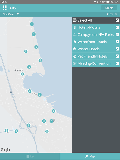 Screenshot of Discover St. Ignace