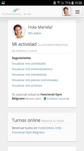 FUNCIONAL GYM Screen 2