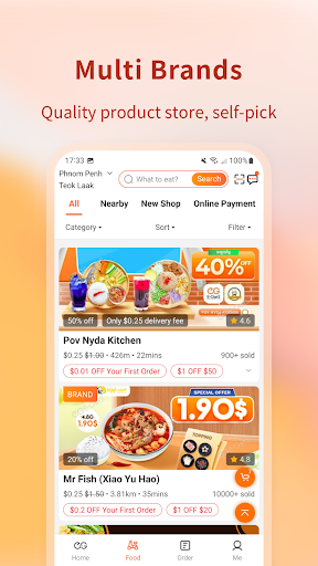 Screenshot of E-GetS : Food & Drink Delivery