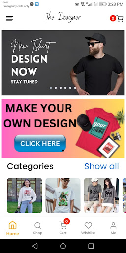 Android application TheDesigner screenshort