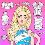 Cover Image of 下载 Girl Coloring Dress Up Games  APK