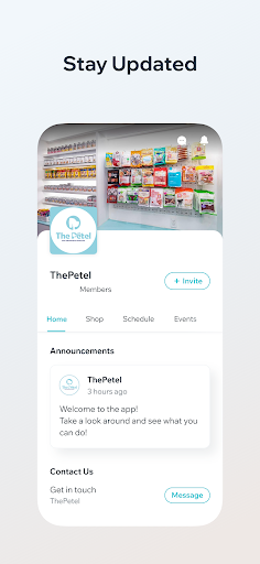 The Petel store Screen 3