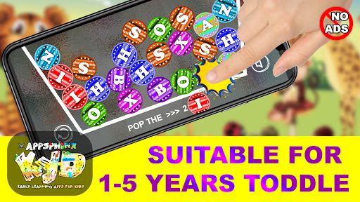 Android application POP THE ALPHABET - ALPHABET LE screenshort
