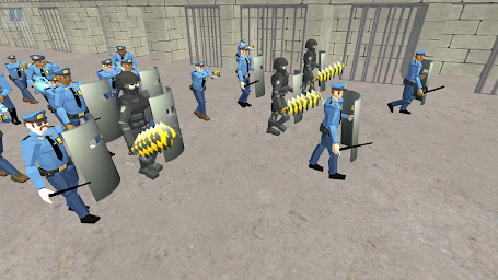 Battle Simulator: Prison & Police