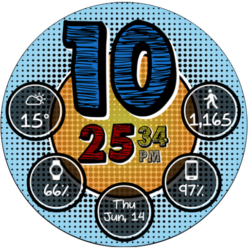 Retro Pop HD Watch Face 4.9.4 Icon