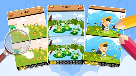 ベビーまちがいさがし 幼児のパズルゲーム子供の学習 Google Play のアプリ