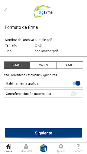 DigiFirma SignCloud Screen 2