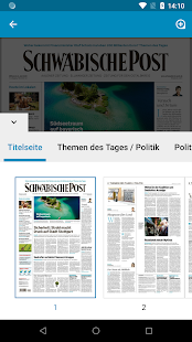 Schwu00e4Po und Tagespost E-Paper Varies with device APK screenshots 5
