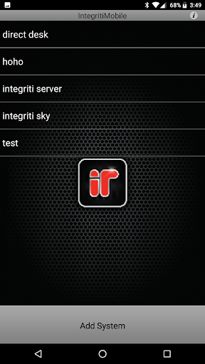 IntegritiMobile Screen 2