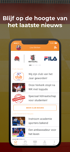 Judo Bond Nederland Screen 3