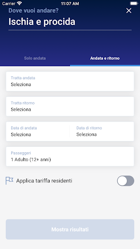 SNAV - Collegamenti Marittimi Screen 3
