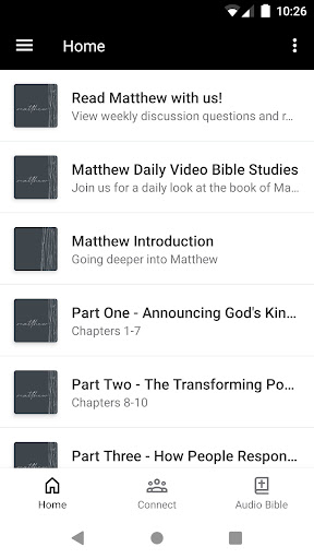 Android application HPUMC Spanish screenshort