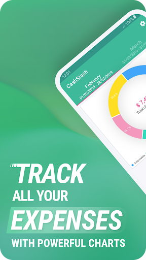 Android application CashStash - Expense Tracker screenshort