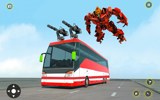 Police Robot Bus Transformation Car Game  APK screenshots 9