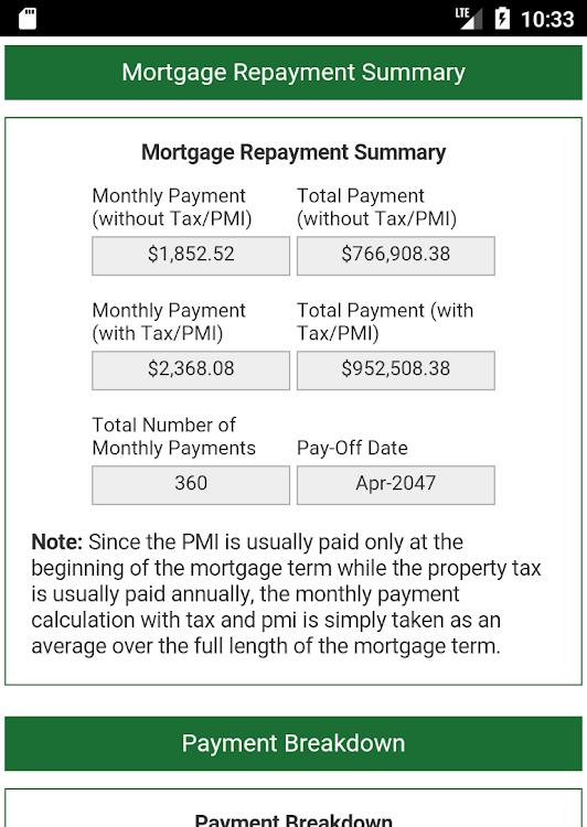 Mortgage Calculator by MES - 1.0.3 - (Android)