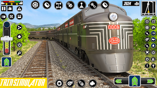 Android application USA Train Simulator: 3D Rail screenshort