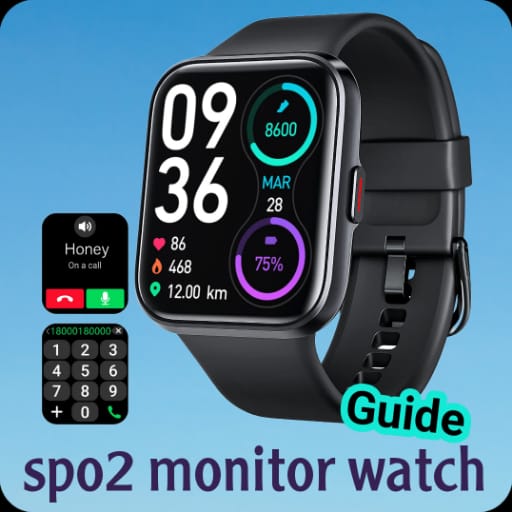 spo2 monitor watch guide logo