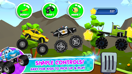 Download Monster Truck Vlad & Niki MOD many coins 1.8.9 APK