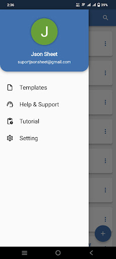 Json Sheet Screen 2