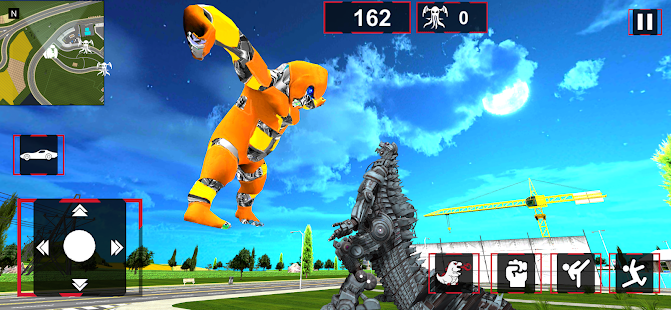 Gorilla vs Kaiju City Rampage 1 APK + Mod (Unlimited money) untuk android