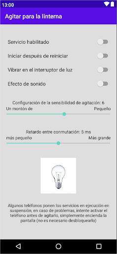 Vista previa de la aplicación