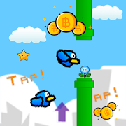 Flappy Bitcoin Free - First Bitcoin Game