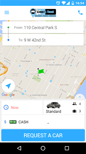 Lino Taxi RD Screen 3