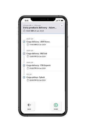 iFleet Dispatch Screen 2