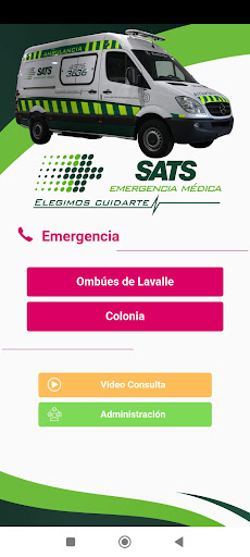 SATS Emergencia Médica Uruguay Screen 2