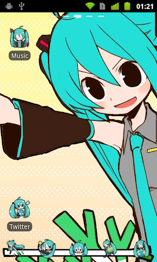 Download Go Launcher Ex Theme Miku Free For Android Go Launcher Ex Theme Miku Apk Download Steprimo Com