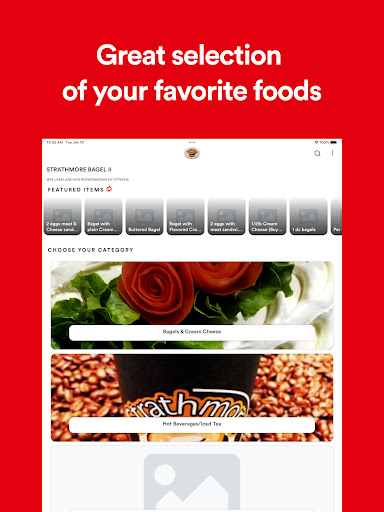 Screenshot of STRATHMORE BAGEL