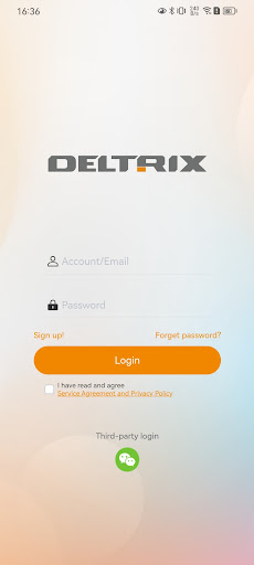 DELTRIX EV Charging Screen 2