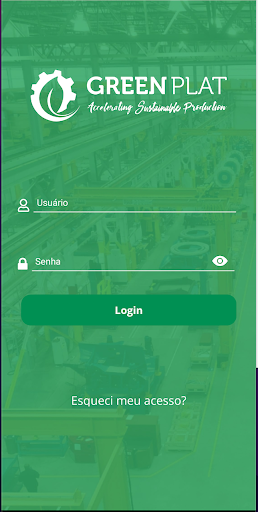 Android application Greenplat2.0 screenshort