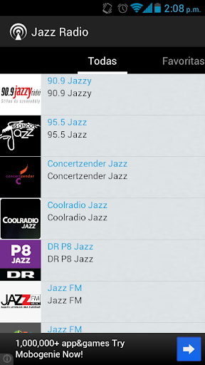 Jazz Radio Screen 2