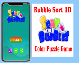 Bubble Sort 3D - Color Puzzle Game