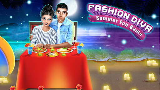 Android application Fashion Diva Dress Up Game screenshort